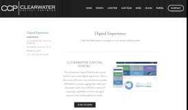
							         Portal - Overview — Clearwater Capital Partners								  
							    