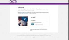 
							         Portal Page for Centre for Addiction and Mental Health - CAMH								  
							    