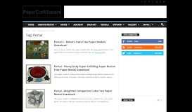 
							         Portal Papercrafts - Page 2 of 2 | PaperCraftSquare.com								  
							    