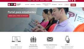 
							         Portal para estudiantes | Universidad Tecnológica del Perú								  
							    