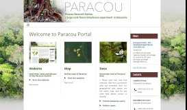 
							         Portal - Paracou research station, a large scale forest disturbance ...								  
							    