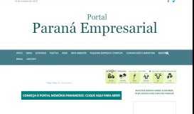 
							         Portal Paraná Empresarial – Portal gratuito sobre informação ...								  
							    
