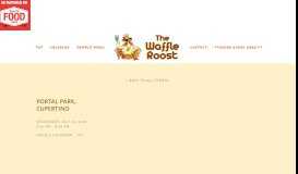 
							         Portal Park, Cupertino — The Waffle Roost								  
							    