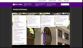 
							         Portal & Partners | Current Students, Faculty & Staff, Alumni, Recruiters ...								  
							    