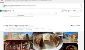 
							         Portal Peak Lodge Store & Cafe - Restaurant Reviews, Photos ...								  
							    