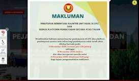 
							         Portal Pejabat Pengarah Tanah dan Galian Negeri Kedah – Production								  
							    
