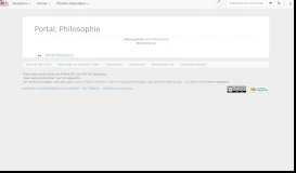 
							         Portal: Philosophie – TUEpedia								  
							    