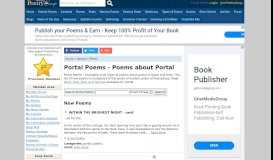 
							         Portal Poems | Examples of Portal Poetry								  
							    