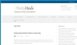 
							         Portal – Poetry Heals								  
							    