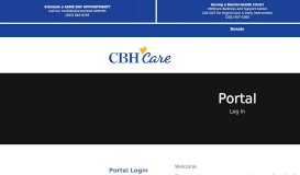
							         Portal : Portal Login - Comprehensive Behavioral Healthcare								  
							    