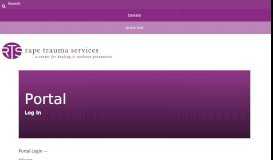 
							         Portal : Portal Login - Rape Trauma Services								  
							    