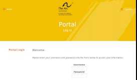 
							         Portal : Portal Login - The Arc San Francisco								  
							    