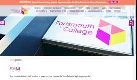 
							         Portal | Portsmouth College								  
							    