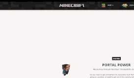 
							         Portal Power | Minecraft								  
							    
