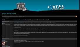 
							         Portal: Prelude Forum / Game crash in Testing Complete (after ...								  
							    