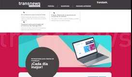 
							         Portal privado para clientes de Transbank - Transnews								  
							    