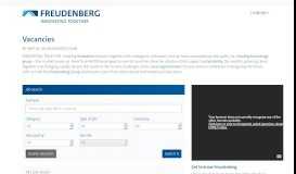 
							         Portal profesional - Freudenberg								  
							    