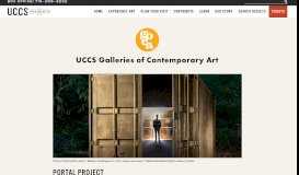 
							         Portal Project - UCCS Presents								  
							    