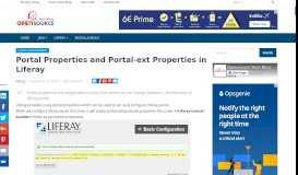 
							         Portal Properties and Portal-ext Properties in Liferay								  
							    