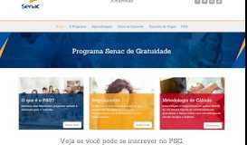 
							         Portal PSG-Início - Senac								  
							    