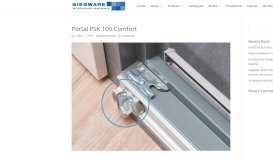 
							         Portal PSK 100 Comfort - Siegware architectural innovations								  
							    