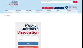 
							         Portal - RAF Association								  
							    
