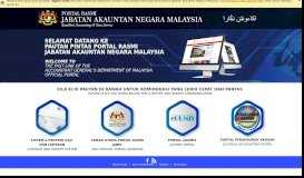 
							         Portal Rasmi Jabatan Akauntan Negara Malaysia								  
							    