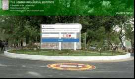 
							         Portal | ResetPassword - Student Portal - The Gandhigram Rural Institute								  
							    