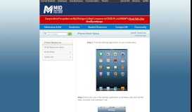 
							         Portal Resources - iPhone Email Setup | Mid Michigan College								  
							    