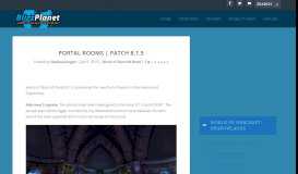 
							         Portal Rooms | Patch 8.1.5 - Blizzplanet | Warcraft								  
							    