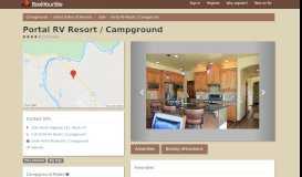 
							         Portal RV Resort / Campground | BookYourSite								  
							    