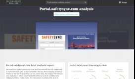 
							         Portal Safety Sync. Sign in to SafetySync								  
							    
