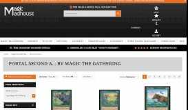 
							         Portal Second Age Magic the Gathering - Magic Madhouse								  
							    