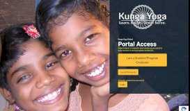 
							         Portal Selection - Kunga Yoga								  
							    