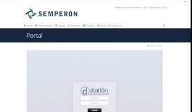 
							         Portal | SEMPERON								  
							    