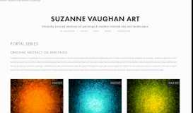 
							         PORTAL SERIES - Original Abstract Oil Paintings — SUZANNE ...								  
							    