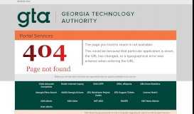 
							         Portal Services Applications | georgia.gov								  
							    