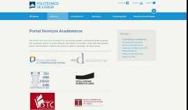 
							         Portal Serviços Académicos | Instituto Politécnico de Lisboa								  
							    