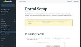 
							         Portal Setup | Axosoft Documentation								  
							    