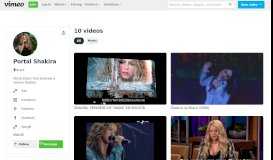 
							         Portal Shakira on Vimeo								  
							    