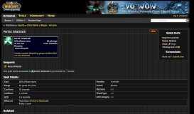 
							         Portal: Shattrath - Spell - WOTLK Database World of Warcraft DB								  
							    