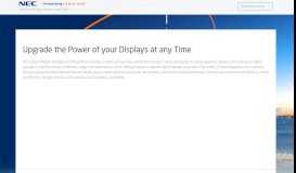 
							         Portal Site NEC Display Solutions Europe GmbH								  
							    