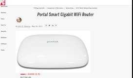 
							         Portal Smart Gigabit WiFi Router - Review 2017 - PCMag Australia								  
							    