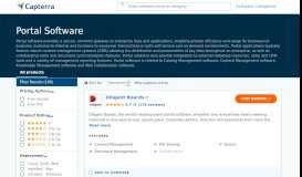 
							         Portal Software - Compare Prices & Top Sellers - Capterra								  
							    