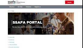 
							         Portal | SSAFA								  
							    