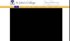 
							         Portal - St. John's College								  
							    