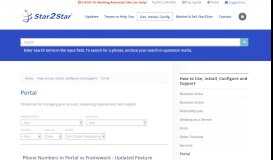 
							         Portal | Star2Star Communications Knowledge Base								  
							    