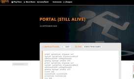 
							         Portal (Still Alive) | Virtual Piano								  
							    
