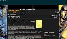 
							         Portal Stone | Mortal Kombat Wiki | FANDOM powered by Wikia								  
							    