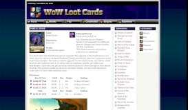 
							         Portal Stone: WoW Loot Cards for the WoW TCG								  
							    
